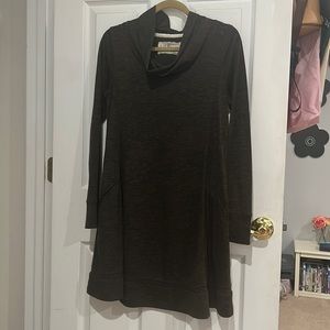 Anthropologie Saturday Sunday Sweater Dress Lace Green Size S